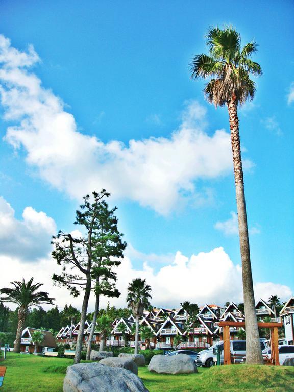 Jungmun Log Pension & Resort Seogwipo Esterno foto