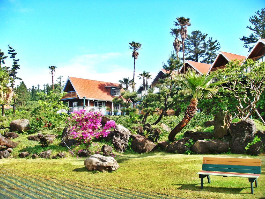 Jungmun Log Pension & Resort Seogwipo Esterno foto